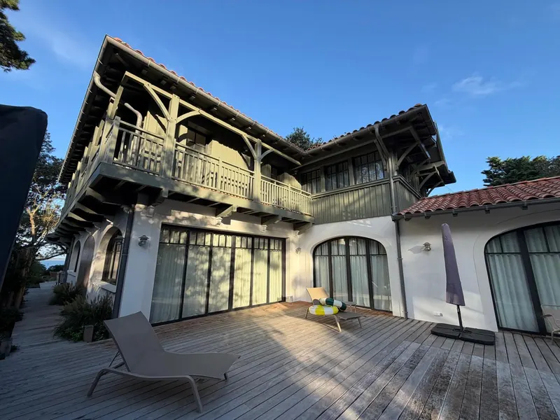 Menuiseries aluminium et terrasse, villa sous les pins – Bassin d’Arcachon