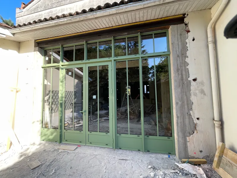 Verrière restaurée à l’identique – Gironde