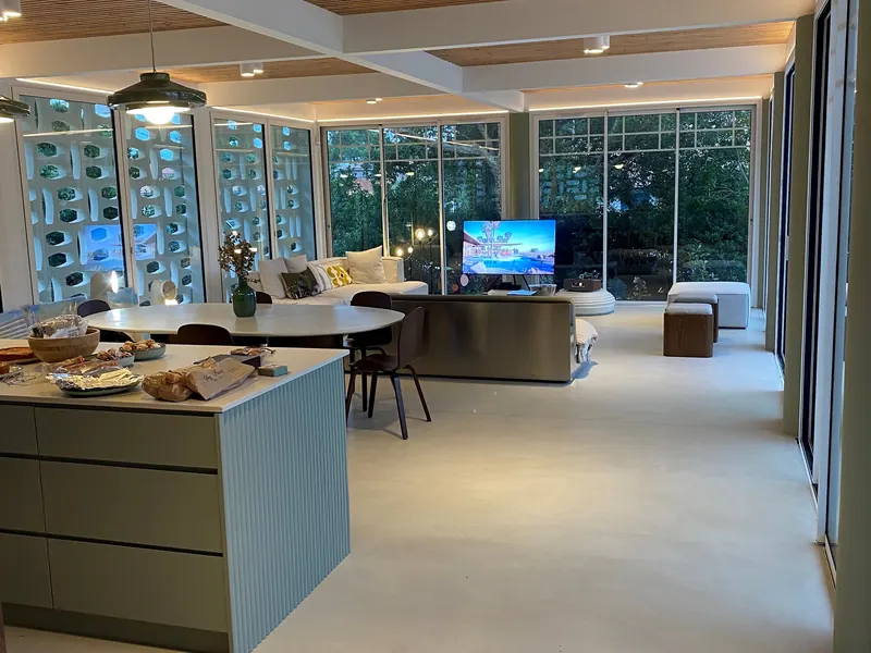 Baies vitrées toute hauteur, séjour ouvert – Lège-Cap-Ferret